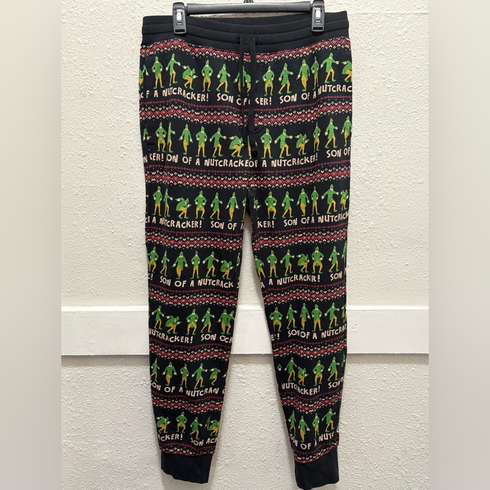American Eagle Elf "Son of a Nutcracker" Christmas Lounge Joggers NWOT M